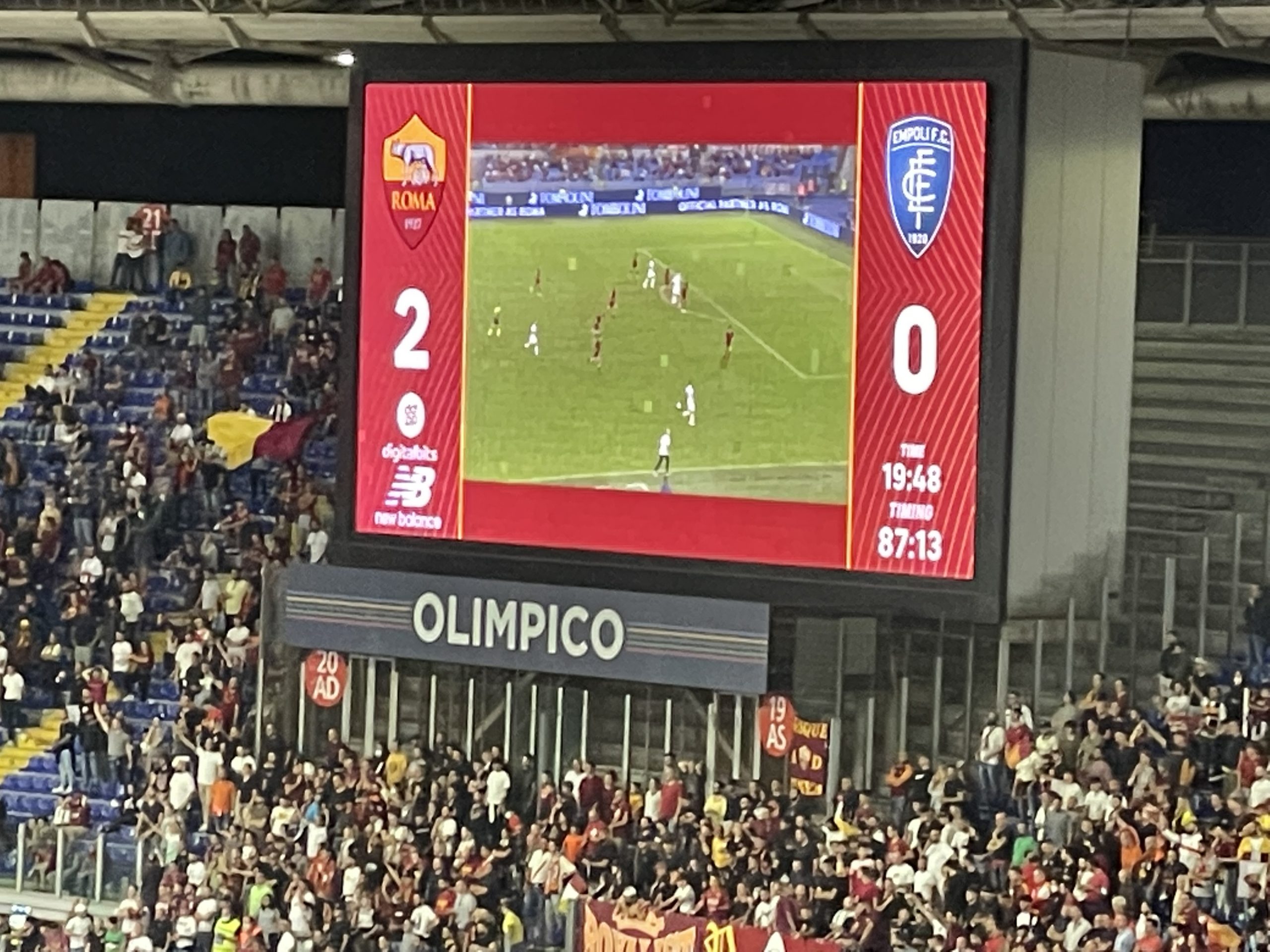 Roma Empoli 2-0