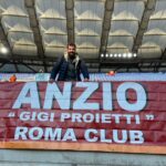 striscione roma club anzio