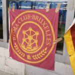 roma club bruxelles striscione